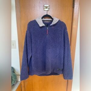 Southern marsh quarter zip pull over size medium